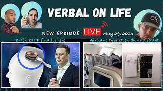 Passenger Opens Exit Door during Airplane flight; Neuralink brain chip