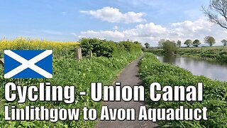 Spring Cycle, Scotland's UNION CANAL - Linlithgow to Avon Aqueduct 2023