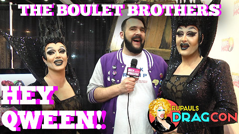 The Boulet Brothers At DragCon 2017 On Hey Qween!