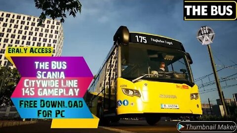 The BUS Scania Citywide Line 145 Free Download Next Ganretion Graphics Unreal Engine Games