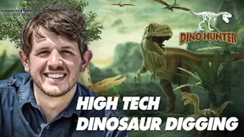 High Tech Dinosaur Digging | Dino Hunter