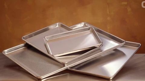 You Don't Have to Live with Brown, Stained Sheet Pans If You Know This Trick