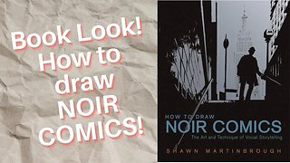Book Look! How to draw NOIR COMICS!