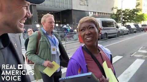 Joy Reid says "you're a f***ing idiot" when Ben Bergquam asks if she stole Donald Trump's haircut
