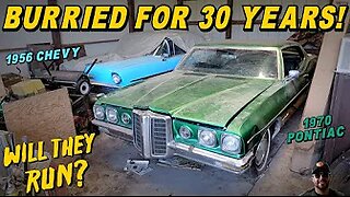 Will Two Buried Cars RUN & DRIVE After 30+ YEARS??