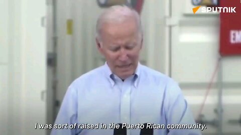 What community did Joe Biden actually grow up in?