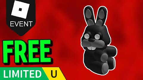 How To Get Shadow Bunny (ROBLOX FREE LIMITED UGC ITEM)