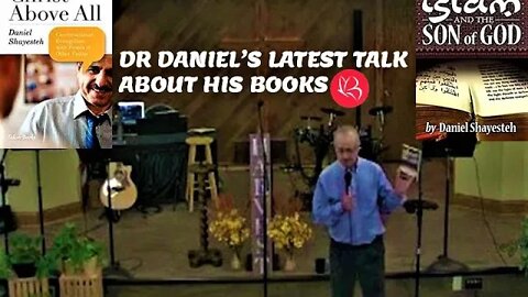 Dr Daniel's Latest Talk About His Books