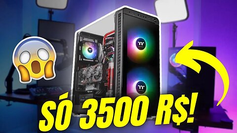 O MELHOR PC GAMER BARATO POR 3500 REAIS NO BRASIL PARA FAZER LIVES! (custo beneficio)