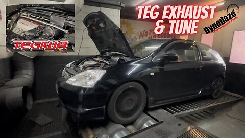 Honda Civic Ep3 TypeR Tuned after @tegiwa 70mm Exhaust