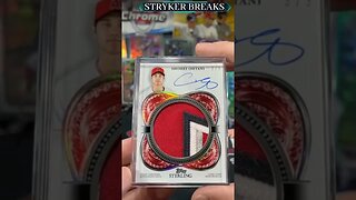 HUUUGGGEEE Shohei Ohtani Baseball Card Pull!!!