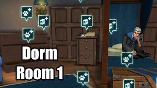 Harry Potter Hogwarts Mystery Dormitory & Customization (Dorm Room 1)