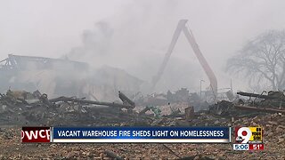 Massive warehouse fire demonstrates desperation, danger of homelessness