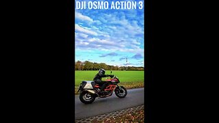 DJI Osmo Action 3 on a Motorbike!