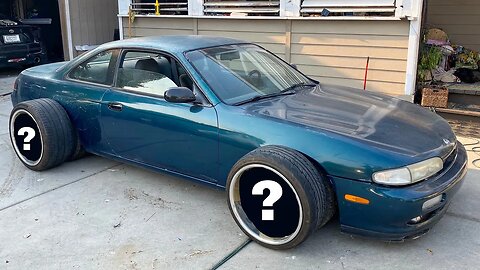 NEW DREAM 3 PIECE WHEELS For The S14 | Cutting Quarter Panel & Rolling Fenders To Make It Fit