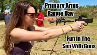 Primary Arms Range Day - Fun In The Sun With Guns