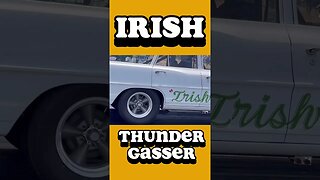 Irish Thunder Chevy Wagon Burnout! #burnout