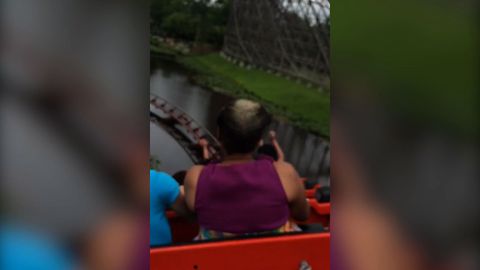 Woman's Wig Falls Off On Epic Roller Coaster Ride