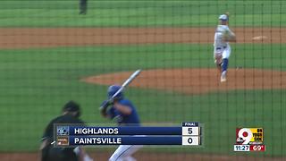Highlands cruises into Kentucky baseball semifinals