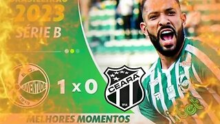 Juventude 1 x 0 Ceará Melhores Momentos Série B 23 07 2023