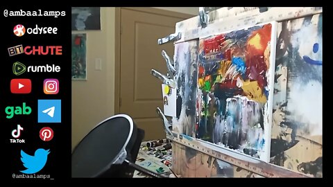 Oil Painting Demo, White Gesso, 16x20 Canvas