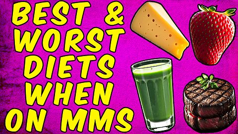 The Worst And Best Diets To Eat When Taking MMS! (Miracle Mineral Solution)