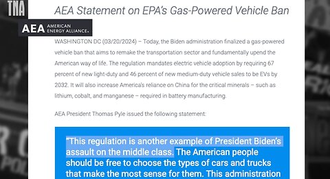 Biden Admin Plans to Make Electric Vehicles the Only Option. The New American 3-37-2024