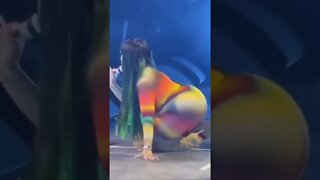 Nicki Minaj performing at powerhouse