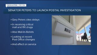 Senator Peters to launch postal investigation