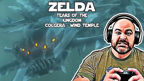 Legend of Zelda Tears of the Kingdom - Wind Temple Boss Colgera