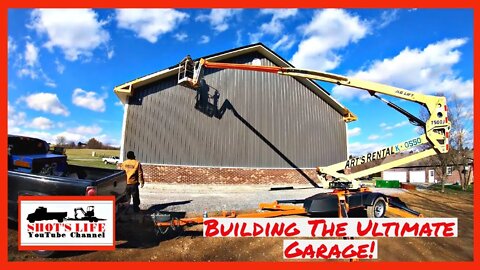 Building the Ultimate Garage | EPS25 | Front Metal, Crews last Day!