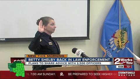 Betty Shelby to speak at cop convention