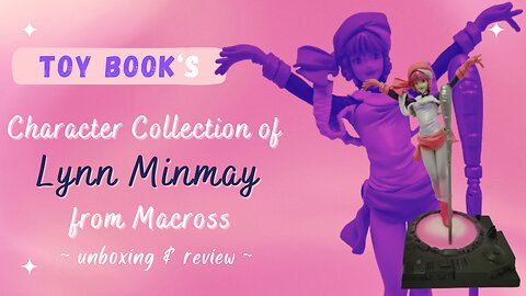 Unboxing & Review of Toy Book's Vintage Lynn Minmay figure from the Macross OVA