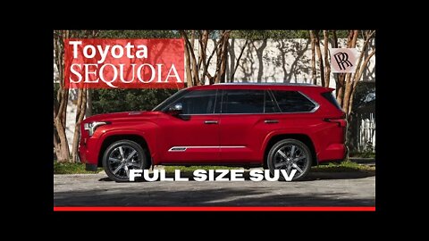 Toyota Sequoia 2023 | Full Size SUV.!