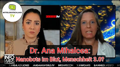 Dr. Ana Mihalcea: Nanobots im Blut, Menschheit 3.0?@MitteldeutschlandTV🙈