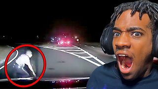 13 Scariest Things Caught on Police Dashcam | Vince Reacts