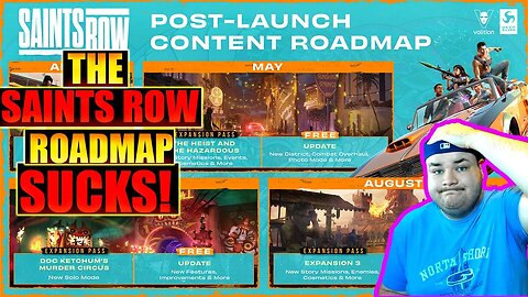 The SAINTS ROW Reboot ROADMAP is FINALLY here and it looks BAD!