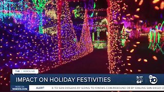 COVID-19's impact on San Diego's holiday festivities