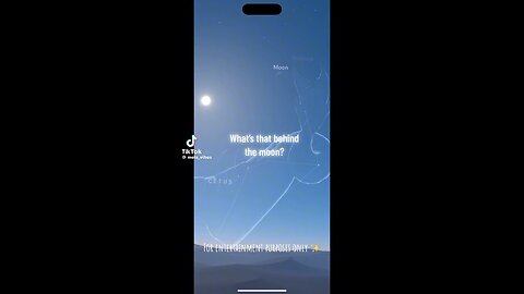 Sky Guide Map Layover Separate Moon 🌙 Seen Way Off