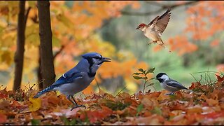 Autumn Birds Singing Nature Soothing Sound for Study and Sleep