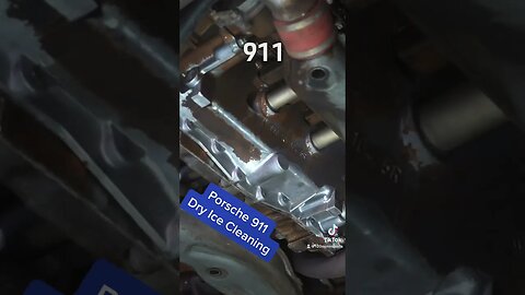 1987 Porsche 911 Targa Dry Ice Blasting