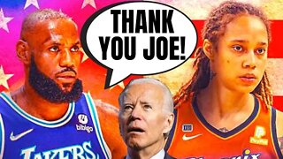 Lebron James PRAISES Joe Biden For Freeing WNBA Star Brittney Griner For Russian Arms Dealer