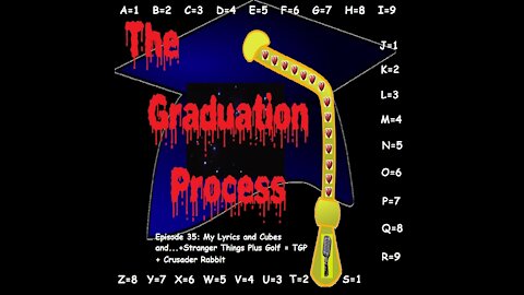 035 The Graduation Process Episode 35 My Lyrics and Cubes and +Stranger Things Plus Golf TGP+...