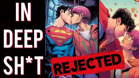 DC Comics DESPERATELY trying to save Gay Superman comic! Claims it’s not really cancelled?!