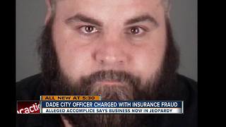 Dade City officer charged with insurance fraud