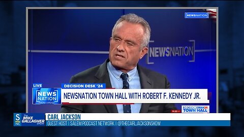 Guest host Carl Jackson discusses RFK Jr. refusing to pledge unequivocal support for the eventual Democrat nominee for President