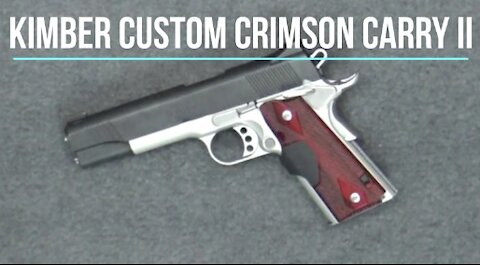 Kimber 1911 Custom Crimson Carry II .45 - Tabletop Review - Episode #202007