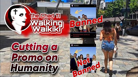 Walking Waikiki: Cutting a Promo on Humanity