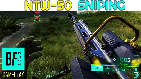 Battlefield 2042 Sniping Gameplay... NTW-50