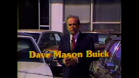 May 3, 1985 - Bob Catterson for Dave Mason Buick (Old Dave)